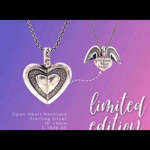 Grace and Heart Sterling Silver Necklace